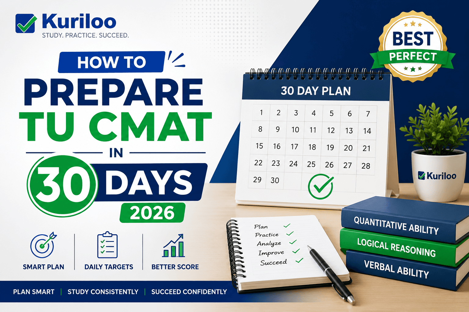 How to Prepare for TU CMAT in 30 Days (Best 2026 Study Plan)